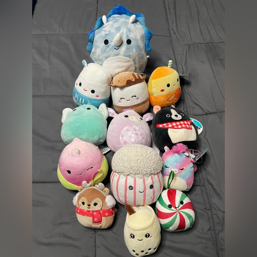 Squishmallow Plush Toy Collection Bundle - Small